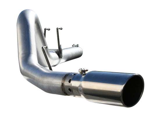 Large Bore-HD 4 Inch 409 Stainless Steel Dpf-Back Exhaust System Ford Diesel Trucks 08-10 V8-6.4L (td) aFe Power