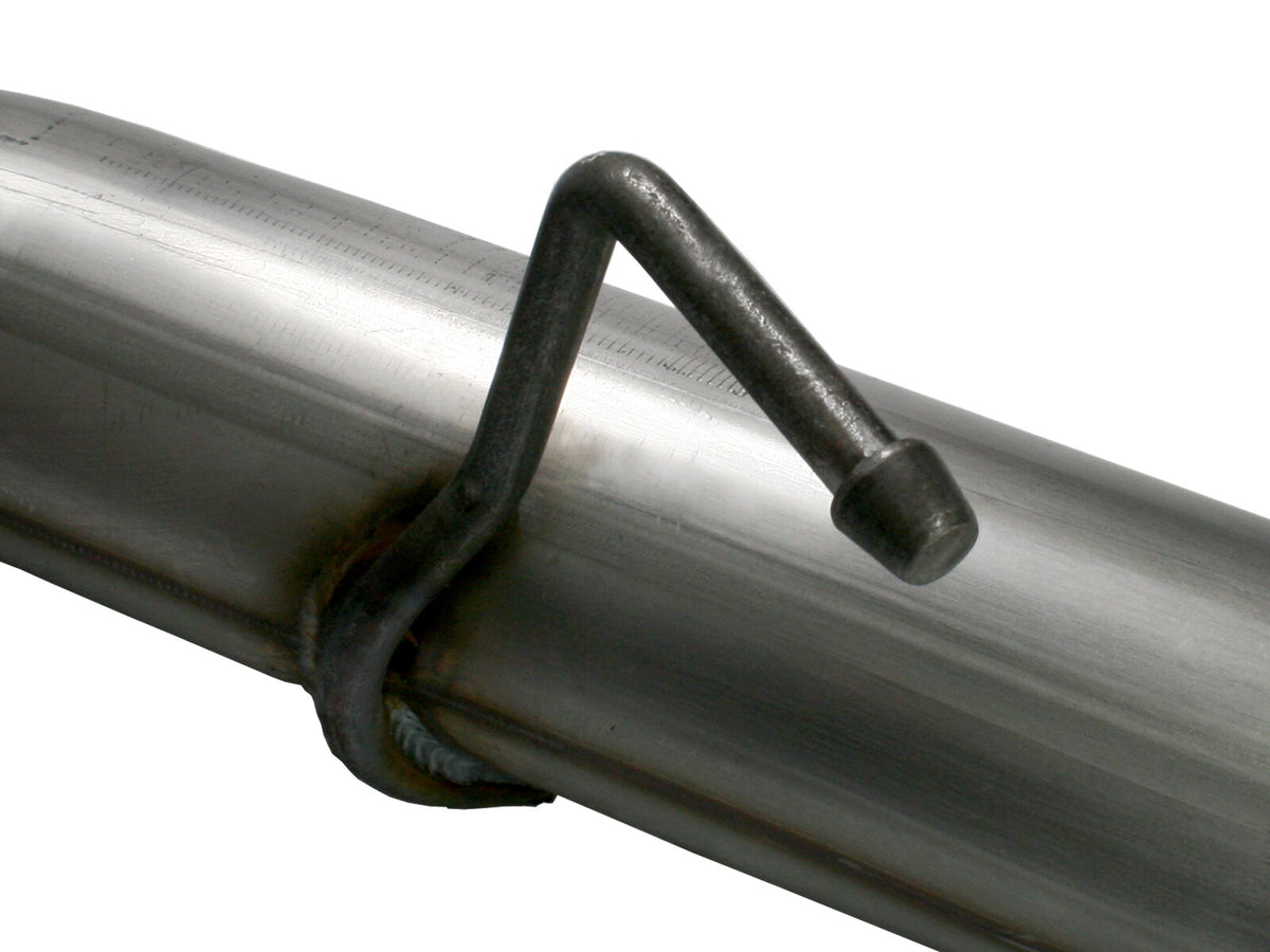 Large Bore-HD 4 Inch 409 Stainless Steel Dpf-Back Exhaust System Ford Diesel Trucks 08-10 V8-6.4L (td) aFe Power-1