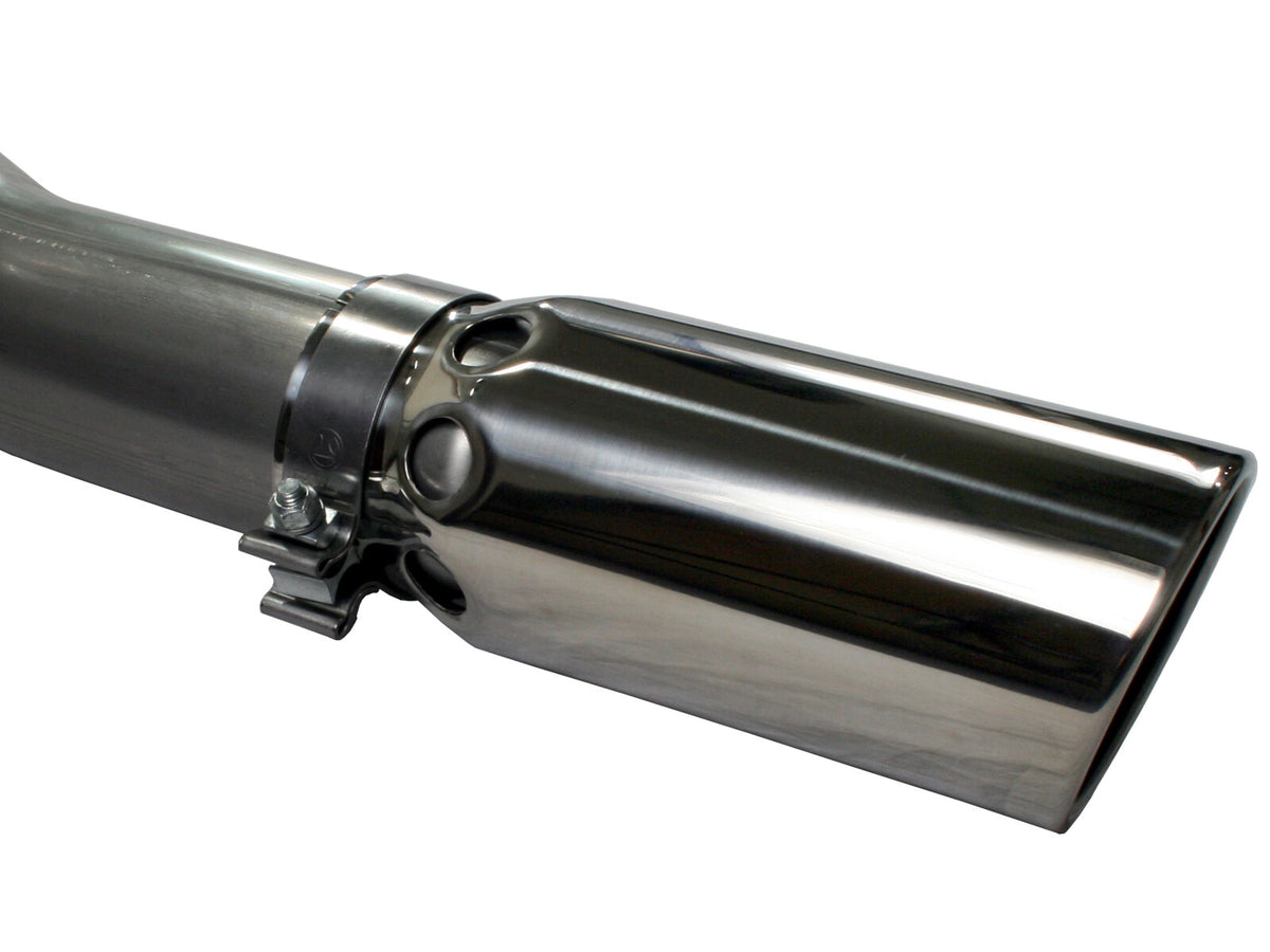 Large Bore-HD 4 Inch 409 Stainless Steel Dpf-Back Exhaust System Ford Diesel Trucks 08-10 V8-6.4L (td) aFe Power-4
