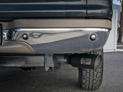 Large Bore-HD 4 Inch 409 Stainless Steel Turbo-Back Exhaust System w/ Tip Ford Excursion 00-03 V8-7.3L (td) aFe Power-10