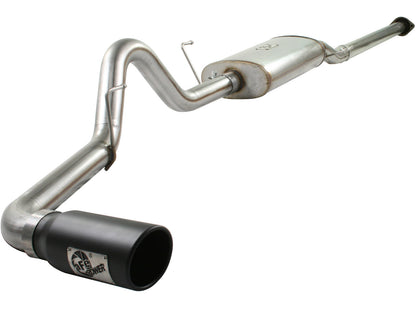 Mach Force-Xp 3 Inch 409 Stainless Steel Cat-Back Exhaust System w/Black Tip Ford F-150 09-10 V8-4.6/5.4L aFe Power