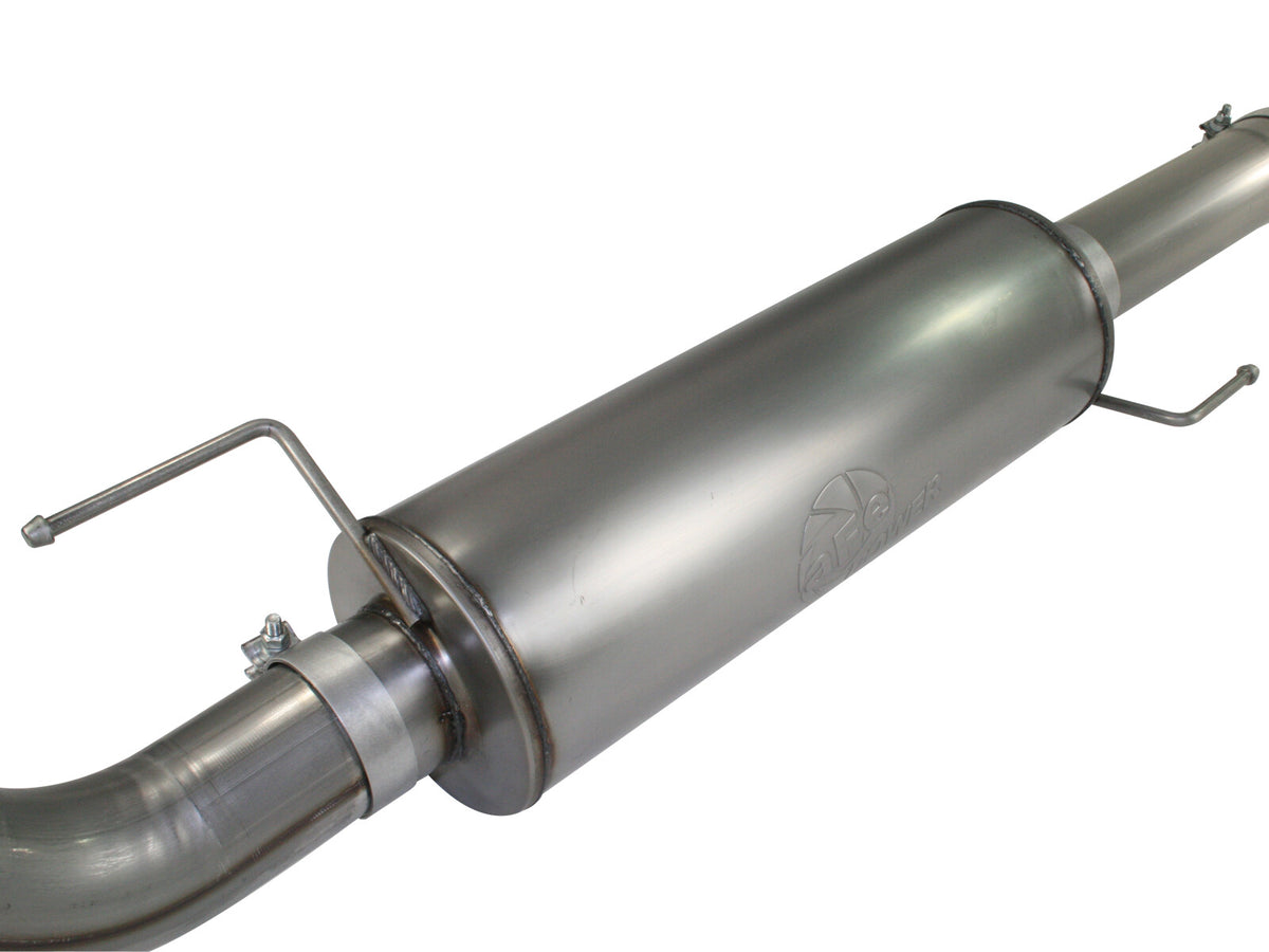 Mach Force-Xp 3 Inch 409 Stainless Steel Cat-Back Exhaust System w/ Tip Ford F-150 11-14 V6-3.5L (tt) aFe Power-14