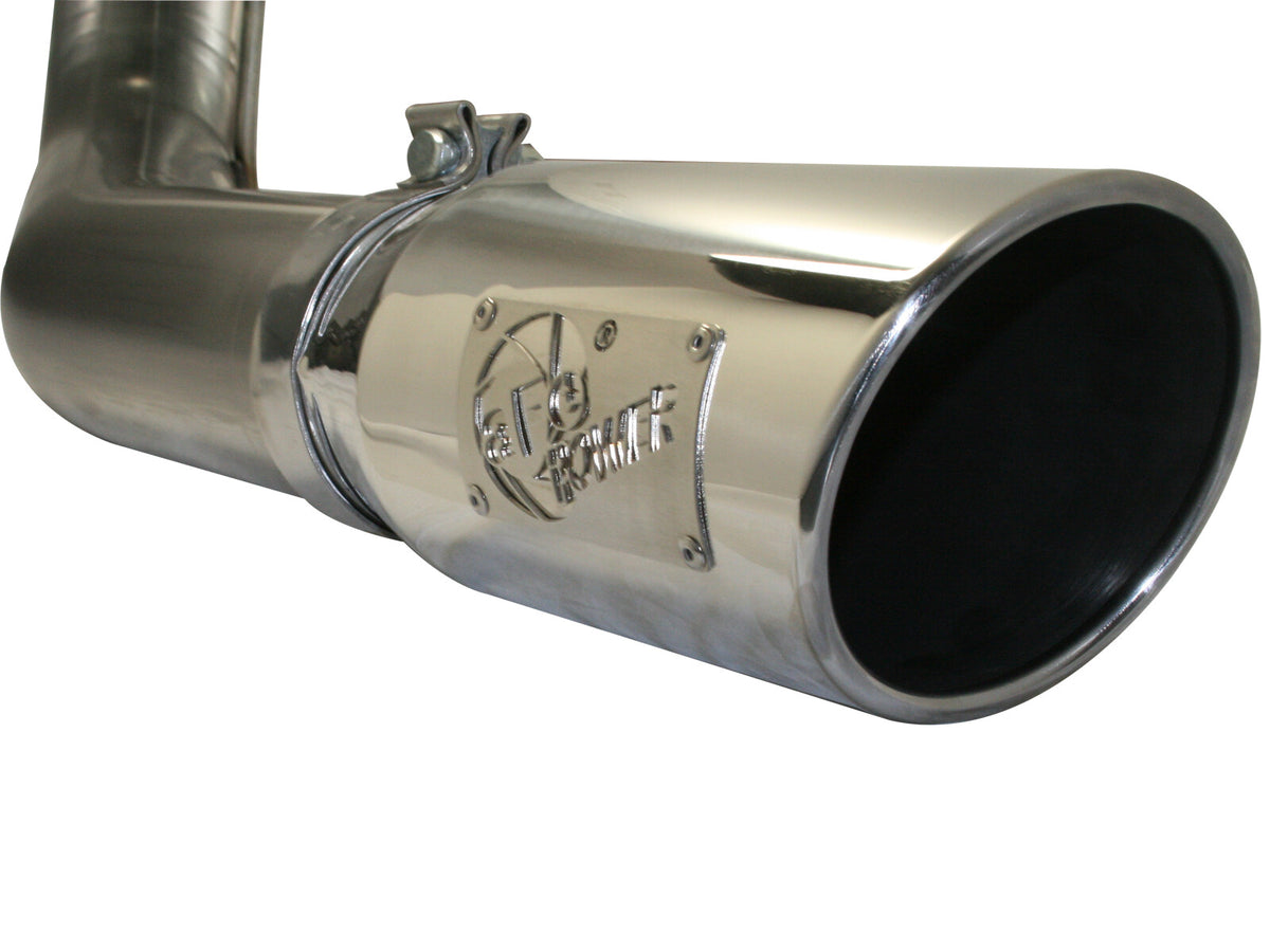 Mach Force-Xp 3 Inch 409 Stainless Steel Cat-Back Exhaust System w/ Tip Ford F-150 11-14 V6-3.5L (tt) aFe Power-16