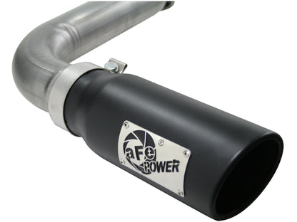 Mach Force-Xp 3 Inch 409 Stainless Steel Cat-Back Exhaust System w/ Tip Ford F-150 97-03 V8-4.6/5.4L aFe Power-11