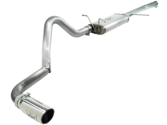 Mach Force-Xp 3 Inch 409 Stainless Steel Cat-Back Exhaust System w/ Tip Ford F-150 97-03 V8-4.6/5.4L aFe Power