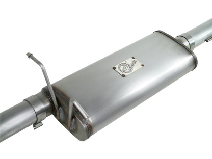 Mach Force-Xp 3 Inch 409 Stainless Steel Cat-Back Exhaust System w/ Tip Ford F-150 97-03 V8-4.6/5.4L aFe Power-2