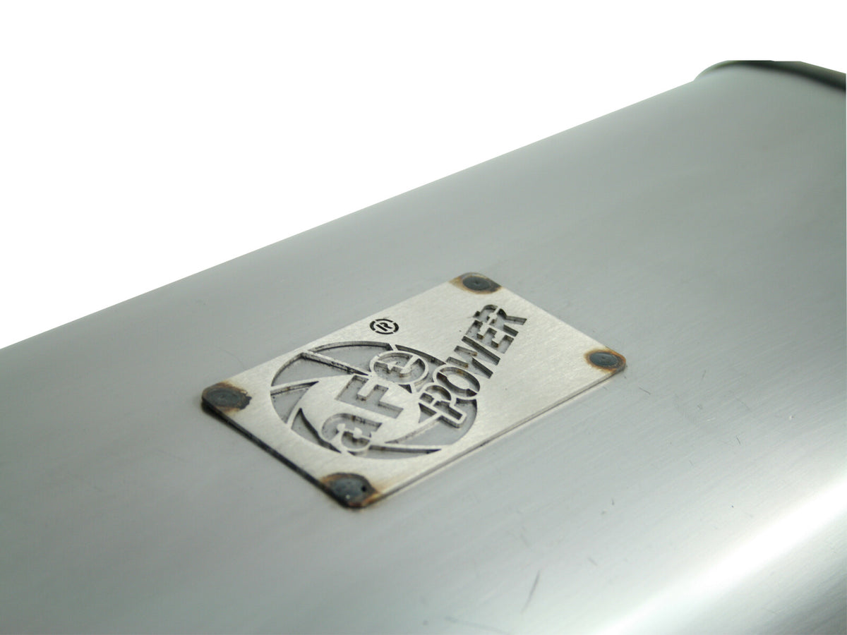 Mach Force-Xp 3 Inch 409 Stainless Steel Cat-Back Exhaust System w/ Tip Ford F-150 97-03 V8-4.6/5.4L aFe Power-3