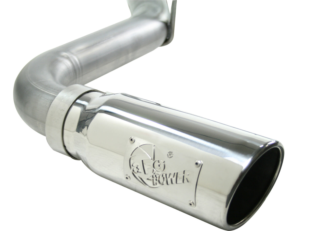 Mach Force-Xp 3 Inch 409 Stainless Steel Cat-Back Exhaust System w/ Tip Ford F-150 97-03 V8-4.6/5.4L aFe Power-5