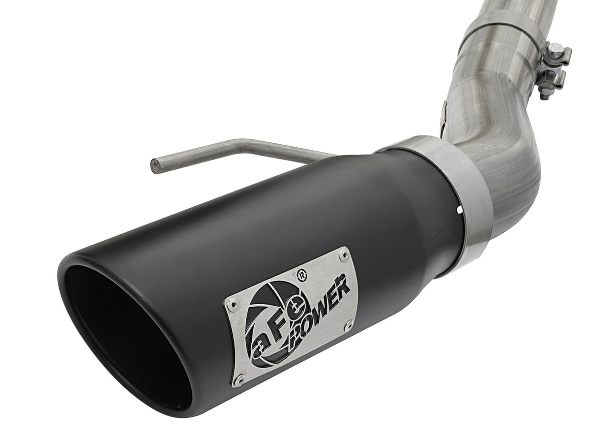 Mach Force-Xp 3 Inch 409 Stainless Steel Cat-Back Exhaust System w/ Tip Ford F-150 Raptor 17-20 V6-3.5L (tt) aFe Power-10