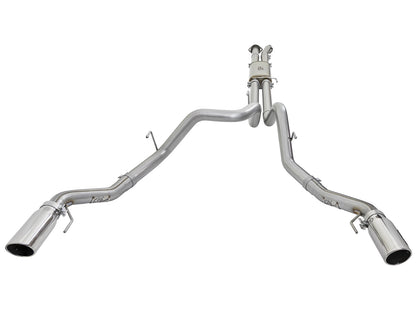 Mach Force-Xp 3 Inch 409 Stainless Steel Cat-Back Exhaust System w/ Tip Ford F-150 Raptor 17-20 V6-3.5L (tt) aFe Power-1