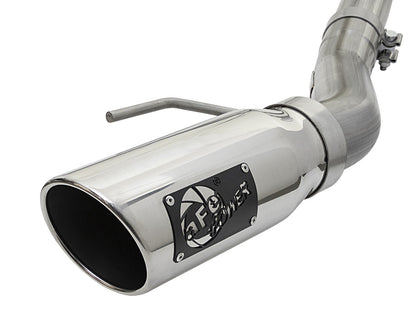 Mach Force-Xp 3 Inch 409 Stainless Steel Cat-Back Exhaust System w/ Tip Ford F-150 Raptor 17-20 V6-3.5L (tt) aFe Power-2