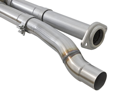Mach Force-Xp 3 Inch 409 Stainless Steel Cat-Back Exhaust System w/ Tip Ford F-150 Raptor 17-20 V6-3.5L (tt) aFe Power-4