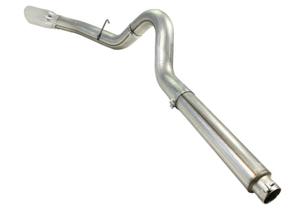 Large Bore-HD 5 Inch 409 Stainless Steel Dpf-Back Exhaust System w/ Tip Ford Diesel Trucks 08-10 V8-6.4L (td) aFe Power-2