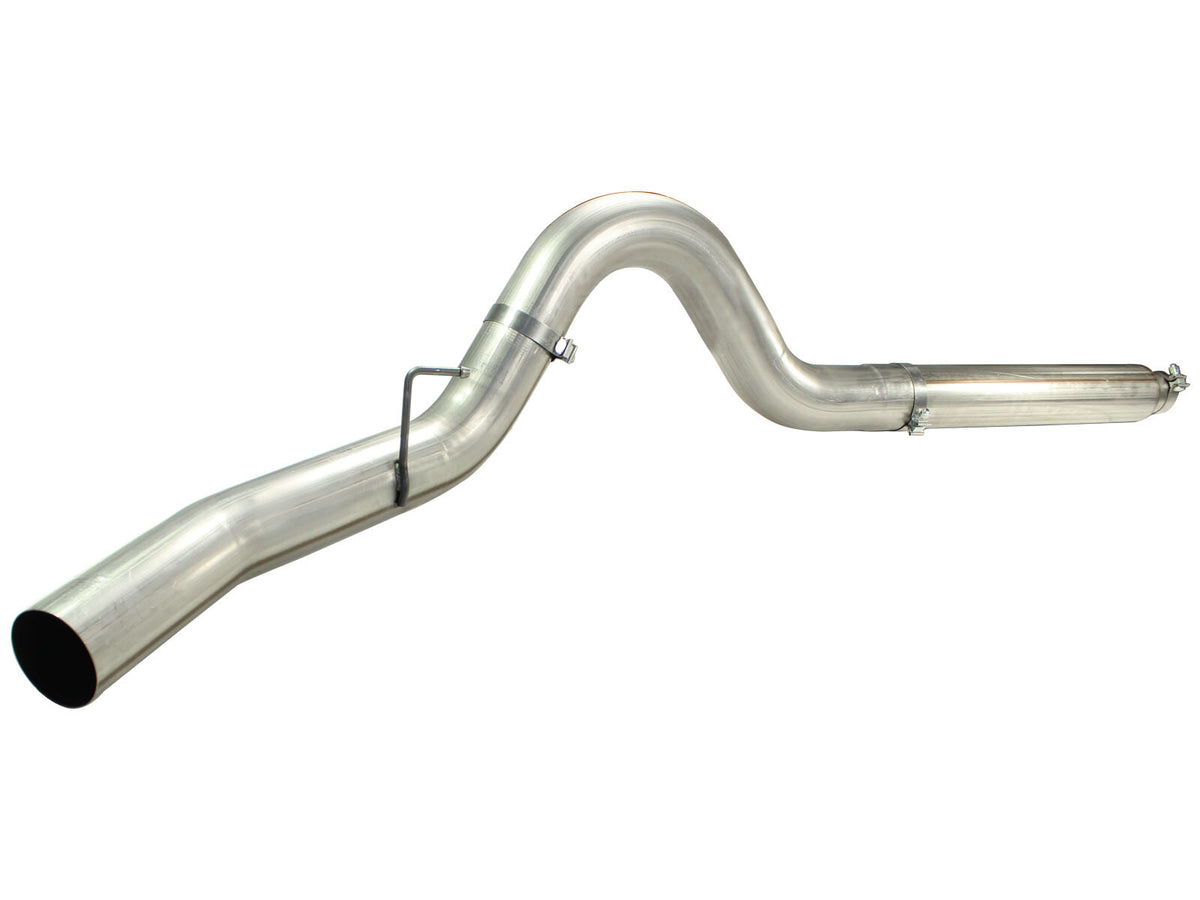 Large Bore-HD 5 Inch 409 Stainless Steel Dpf-Back Exhaust System Ford Diesel Trucks 08-10 V8-6.4L (td) aFe Power-1