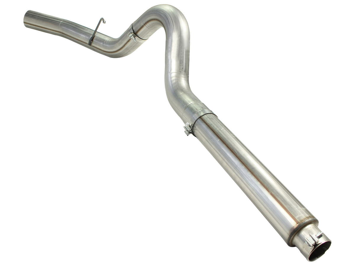 Large Bore-HD 5 Inch 409 Stainless Steel Dpf-Back Exhaust System Ford Diesel Trucks 08-10 V8-6.4L (td) aFe Power-2