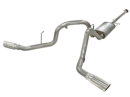 Mach Force-Xp 3 Inch 409 Stainless Steel Cat-Back Exhaust System w/ Tip Ford F-150 11-14 V6-3.5L (tt) aFe Power