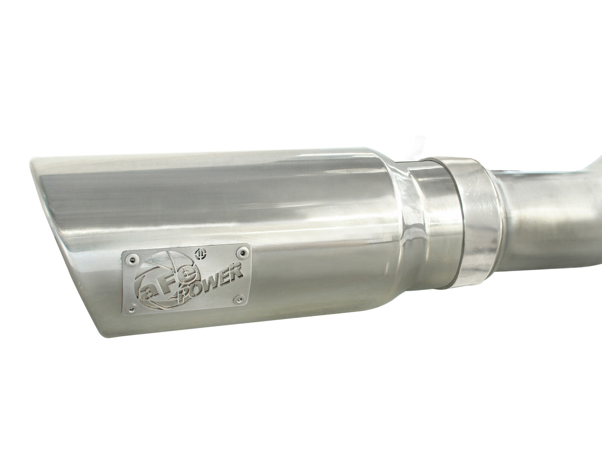 Mach Force-Xp 3 Inch 409 Stainless Steel Cat-Back Exhaust System w/ Tip Ford F-150 11-14 V6-3.5L (tt) aFe Power-3