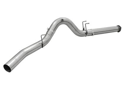 Large Bore-HD 5 Inch 409 Stainless Steel Dpf-Back Exhaust System Ford Diesel Trucks 15-16 V8-6.7L (td) aFe Power-1
