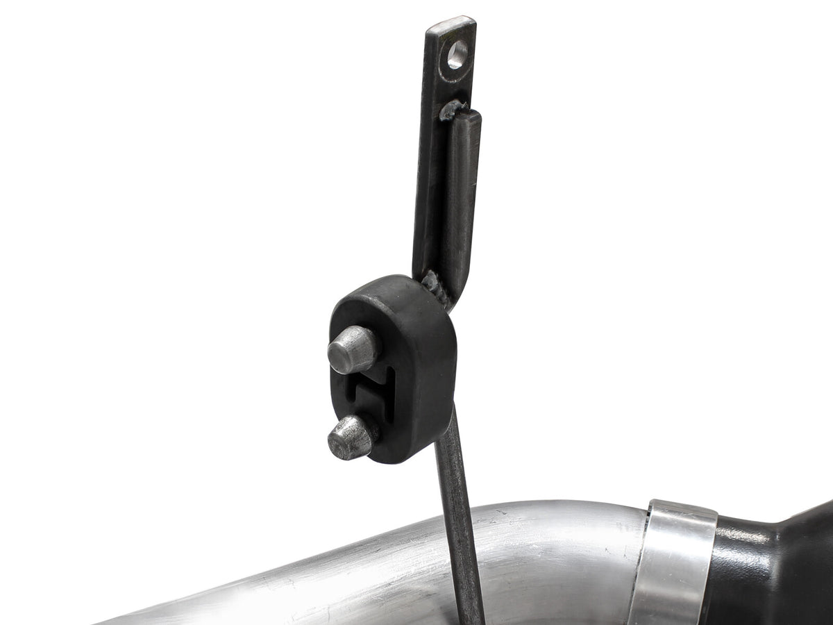Large Bore-HD 4 Inch 409 Stainless Steel Dpf-Back Exhaust System w/ Tip Ford Diesel Trucks 11-14 V8-6.7L (td) aFe Power-10