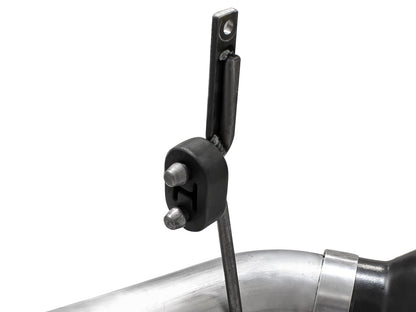 Large Bore-HD 4 Inch 409 Stainless Steel Dpf-Back Exhaust System w/ Tip Ford Diesel Trucks 11-14 V8-6.7L (td) aFe Power-10