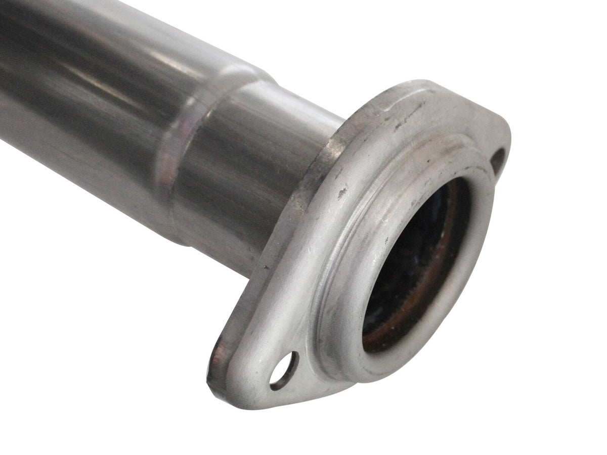 Mach Force-Xp 3 Inch to 3-1/2 Inch 409 Stainless Steel Cat-Back Exhaust w/ Tip Ford F-150 11-14 V6-3.5L (tt) Turn Out aFe Power-9