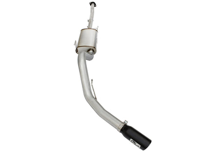 Mach Force-Xp 3 Inch to 3-1/2 Inch 409 Stainless Steel Cat-Back Exhaust w/ Tip Ford F-150 15-20 V6-2.7L (tt)/3.5L (tt) aFe Power-7