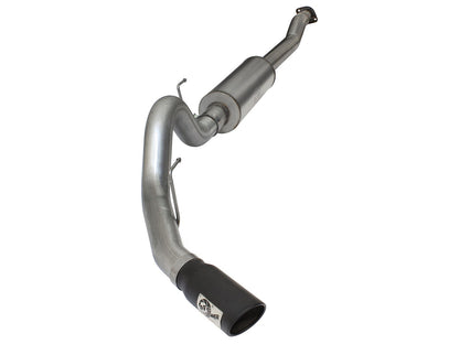 Mach Force-Xp 4 Inch Stainless Steel Cat-Back Exhaust System w/Black Tip Ford F-150 15-20 V6-2.7L (tt)/3.5L (tt) aFe Power