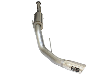 Mach Force-Xp 4 Inch 409 Stainless Steel Cat-Back Exhaust System w/Polished Tip Ford F-150 15-20 V6-2.7L (tt)/3.5L (tt) aFe Power-1