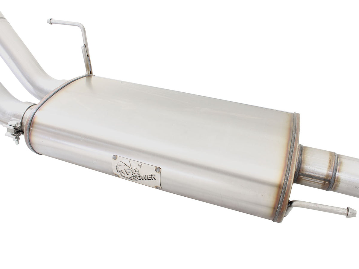 Mach Force-Xp 3 Inch 409 Stainless Steel Cat-Back Exhaust System w/ Tip Ford F-150 15-20 V6-2.7L (tt)/3.5L (tt) aFe Power-7