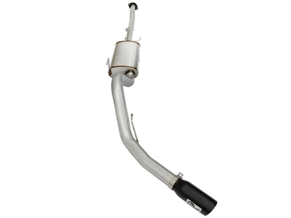 Mach Force-Xp 3 Inch to 3-1/2 Inch 409 Stainless Steel Cat-Back Exhaust w/ Tip Ford F-150 15-20 V8-5.0L aFe Power-7