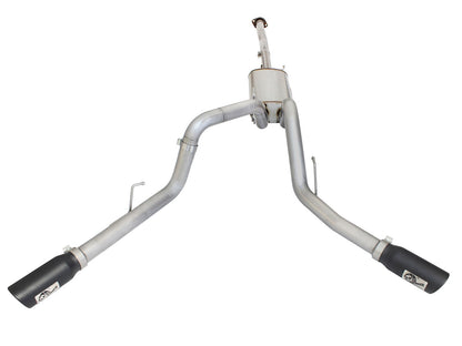 Mach Force-Xp 3 Inch 409 Stainless Steel Cat-Back Exhaust System w/ Tip Ford F-150 15-20 V8-5.0L aFe Power-6
