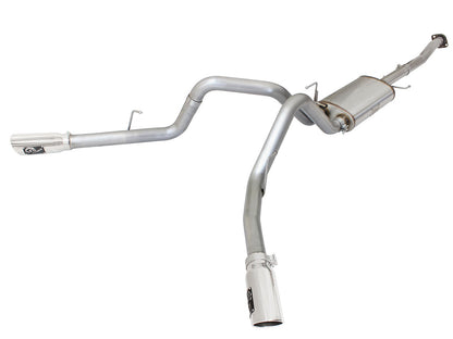 Mach Force-Xp 3 Inch 409 Stainless Steel Cat-Back Exhaust System w/ Tip Ford F-150 15-20 V8-5.0L aFe Power