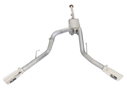 Mach Force-Xp 3 Inch 409 Stainless Steel Cat-Back Exhaust System w/ Tip Ford F-150 15-20 V8-5.0L aFe Power-1