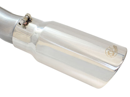 Mach Force-Xp 3 Inch to 3-1/2 Inch 409 Stainless Steel Cat-Back Exhaust w/ Tip Ford Super Duty 99-04 V8-5.4L /V10-6.8L aFe Power-5