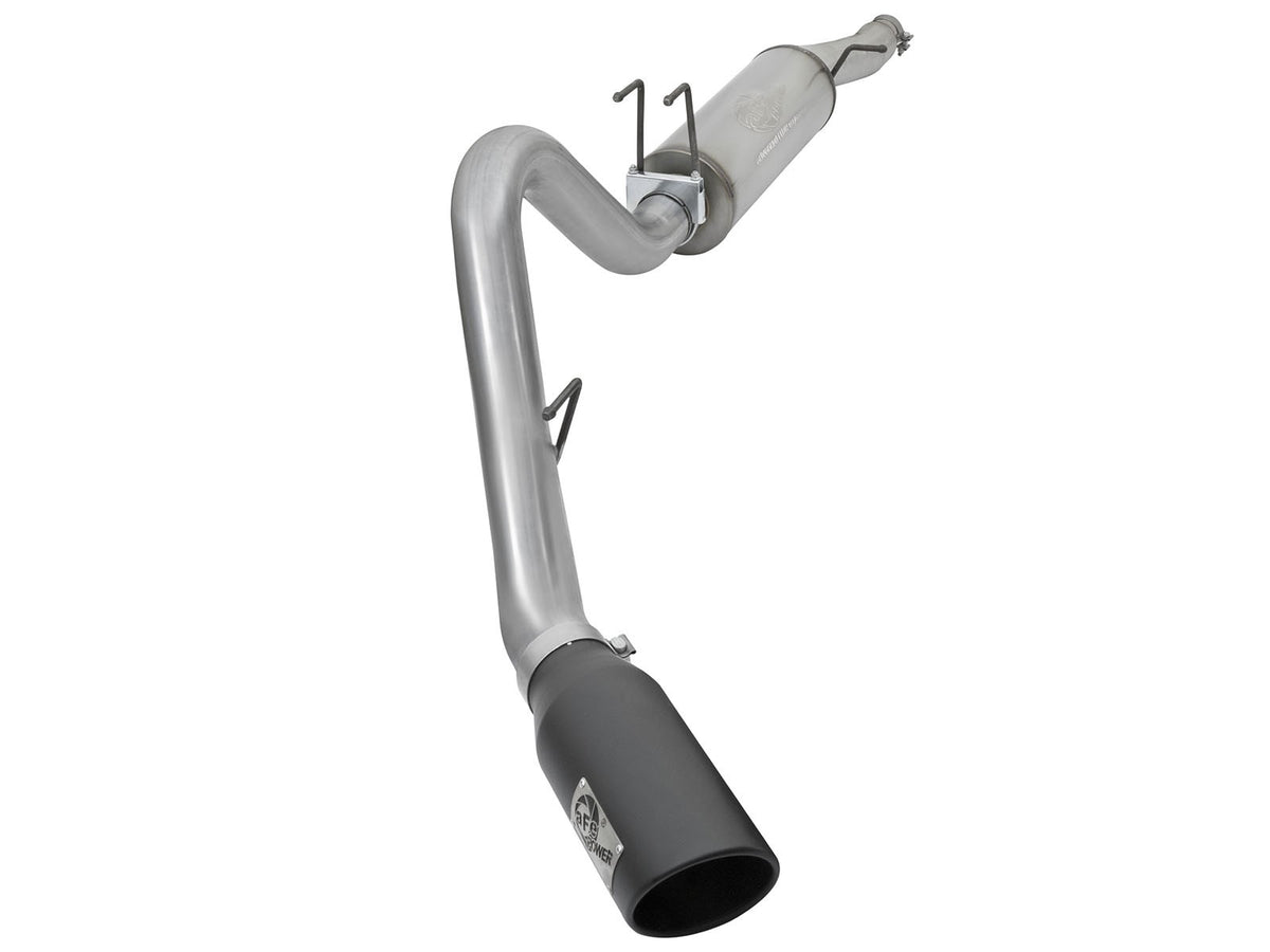 Mach Force-Xp 409 Stainless Steel Cat-Back Exhaust System w/ Tip Ford F-250/F-350 17-26 V8-6.2/6.8/7.3L aFe Power-3