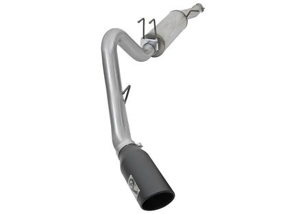 Mach Force-Xp 409 Stainless Steel Cat-Back Exhaust System w/ Tip Ford F-250/F-350 17-26 V8-6.2/6.8/7.3L aFe Power-3