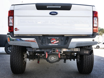 Mach Force-Xp 409 Stainless Steel Cat-Back Exhaust System w/ Tip Ford F-250/F-350 17-26 V8-6.2/6.8/7.3L aFe Power-4