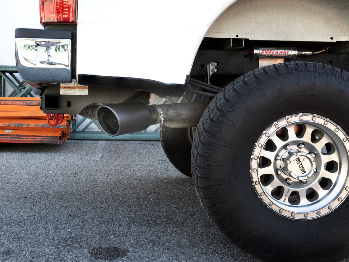 Mach Force-Xp 409 Stainless Steel Cat-Back Exhaust System w/ Tip Ford F-250/F-350 17-26 V8-6.2/6.8/7.3L aFe Power-5