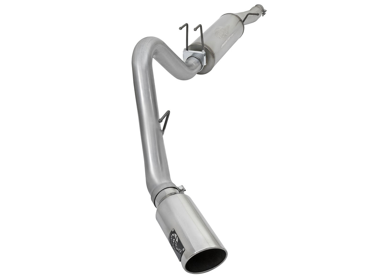Mach Force-Xp 409 Stainless Steel Cat-Back Exhaust System w/ Tip Ford F-250/F-350 17-26 V8-6.2/6.8/7.3L aFe Power