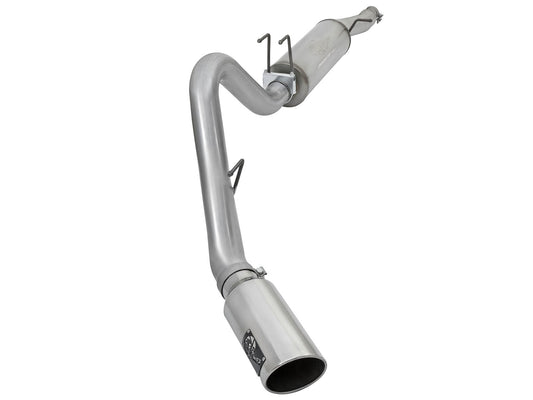 Mach Force-Xp 409 Stainless Steel Cat-Back Exhaust System w/ Tip Ford F-250/F-350 17-26 V8-6.2/6.8/7.3L aFe Power