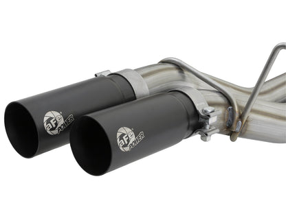 Rebel Series 3 Inch 409 Stainless Steel Cat-Back Exhaust System w/ Tip Ford F-150 Raptor 17-20 V6-3.5L (tt) aFe Power-10
