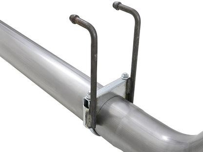 Rebel Xd Series 4 Inch 409 Stainless Steel Dpf-Back Exhaust w/Dual Tips Ford Diesel Trucks 17-26 V8-6.7L (td) aFe Power-7