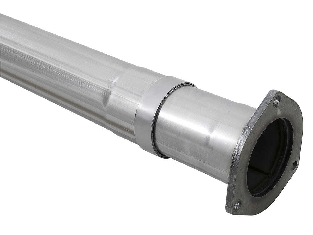 Rebel Xd Series 4 Inch 409 Stainless Steel Dpf-Back Exhaust w/Dual Tips Ford Diesel Trucks 17-26 V8-6.7L (td) aFe Power-8