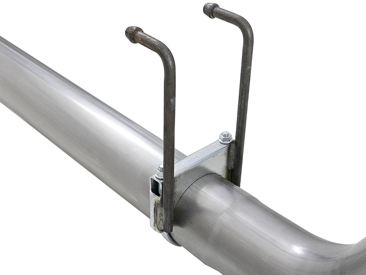 Rebel Xd Series 4 Inch 409 Stainless Steel Dpf-Back Exhaust w/Dual Tips Ford Diesel Trucks 17-26 V8-6.7L (td) aFe Power-2