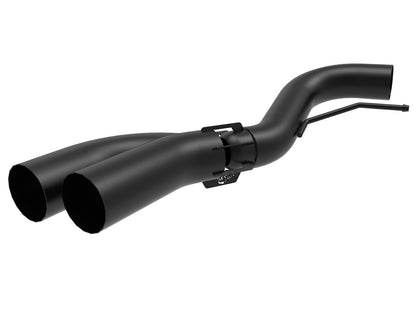 Rebel 409 Stainless Steel Dpf-Back Exhaust System w/ Dual Tips Ford F-150 18-21 V6-3.0L (td) aFe Power-5