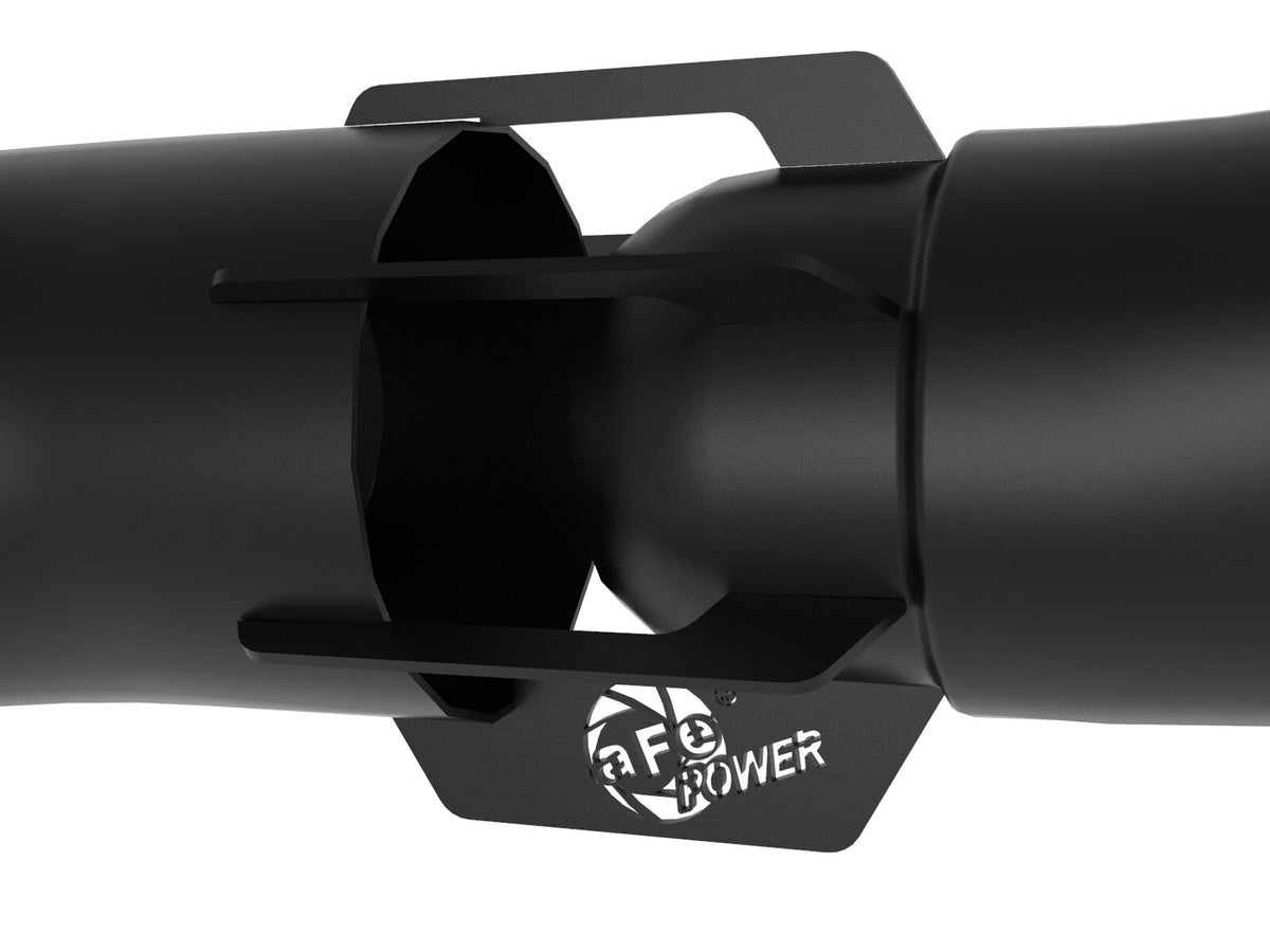 Rebel 409 Stainless Steel Dpf-Back Exhaust System w/ Dual Tips Ford F-150 18-21 V6-3.0L (td) aFe Power-6