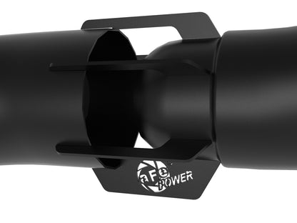 Rebel 409 Stainless Steel Dpf-Back Exhaust System w/ Dual Tips Ford F-150 18-21 V6-3.0L (td) aFe Power-6