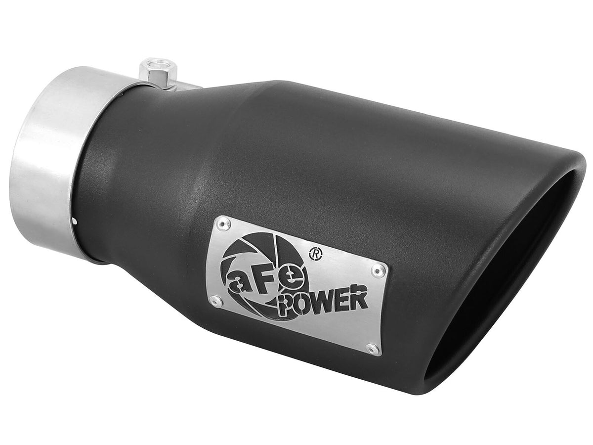 Apollo GT Series 3 Inch 409 Stainless Steel Cat-Back Exhaust System w/ Tip Ford Ranger 19-23 L4-2.3L (t) Slant Cut aFe Power-9