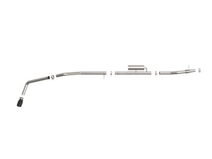 Apollo GT Series 3 Inch 409 Stainless Steel Cat-Back Exhaust System w/ Tip Ford Ranger 19-23 L4-2.3L (t) Straight Cut aFe Power-10