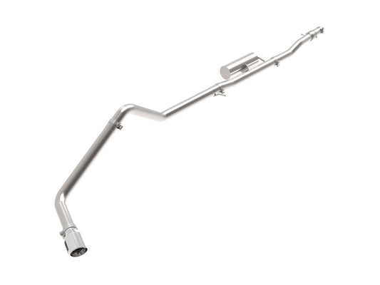 Apollo GT Series 3 Inch 409 Stainless Steel Cat-Back Exhaust System w/ Tip Ford Ranger 19-23 L4-2.3L (t) Straight Cut aFe Power